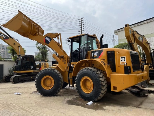 CAT 966L Gebrauchtradlader mit Japan-Motor in gutem Zustand im Jahr 2021