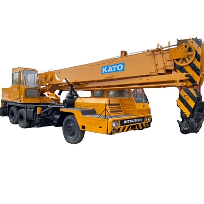 Gebrauchtes Radlader Kato 25 Tonnen Kran mit Liyuan Hydraulikpumpe in gutem Zustand
