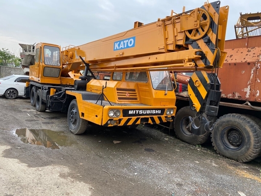 Gebrauchtes Radlader Kato 25 Tonnen Kran mit Liyuan Hydraulikpumpe in gutem Zustand