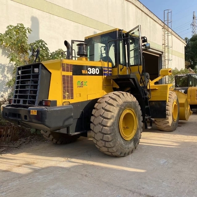 In gutem Zustand Gebraucht Komatsu WA380 Gebrauchtlader Bagger Originalfarbe Pay Loader