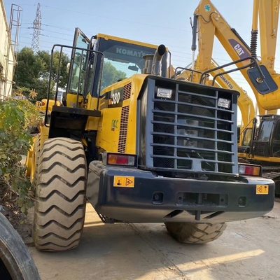 In gutem Zustand Gebraucht Komatsu WA380 Gebrauchtlader Bagger Originalfarbe Pay Loader