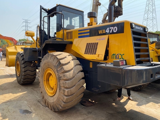 Vorladegerät Komatsu WA470 Radladegerät für Bauarbeiten mit Nennlast von 7 t