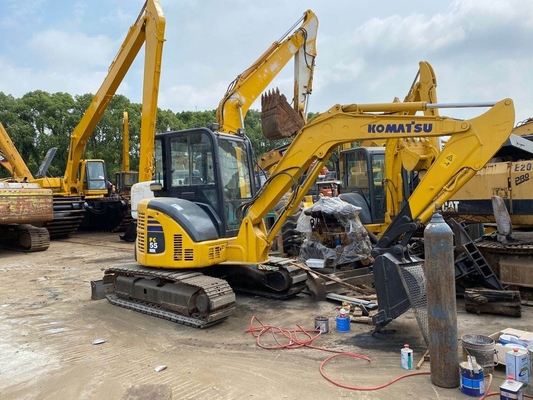 Gebrauchtes Original Japan 5T Mini Bagger Komatsu PC55 EPA Motor in gutem Zustand Shanghai