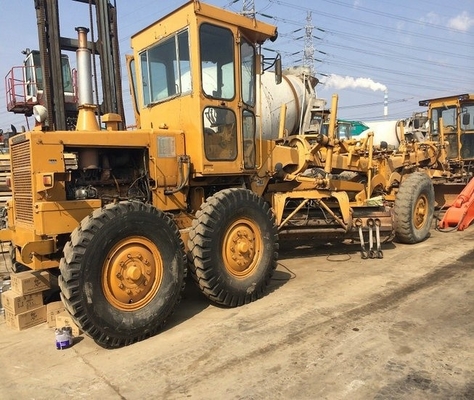 Gebraucht Maschine Japan Originalfarbe Komatsu GD505A 20 Tonnen Grader in Japan mit CAT-Motor