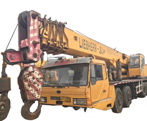 Original Liebherr LT1055 Gebrauchtkran mit Liyuan-Hydraulikventil in gutem Zustand