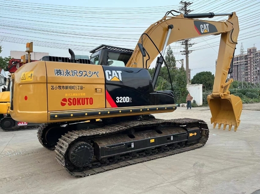 Gebrauchtes Caterpillar 320D2 Bagger 20 Tonnen Bagger mit Liyuan Hydraulikventil aus Japan