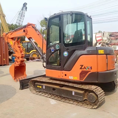 6500 KG Hitachi zx75us Gebraucht Original Japan Mini Digger Crawler Bagger mit EPA-Motor