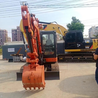 6500 KG Hitachi zx75us Gebraucht Original Japan Mini Digger Crawler Bagger mit EPA-Motor