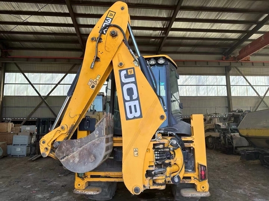 Niedrige Arbeitszeiten JCB 3CX Backhoe-Lader mit Original-UK-Motor im Radbewegungstyp