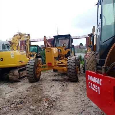 99% Japan Cat 140K Räder Manual Motor Grader mit Originalzustand
