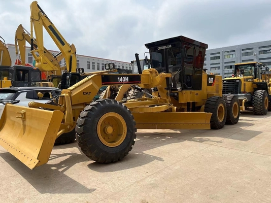 Japan Original Gebraucht Caterpillar 140H Motor Grader für den Bau von niedrigen Arbeitszeiten