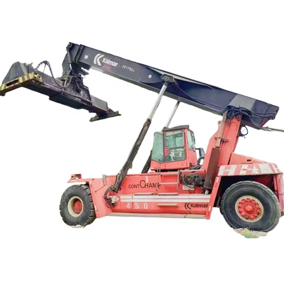 Krahkräher 45 Tonnen Gebraucht Kalmar Container Reach Stacker DRF450 für Baumaschinen