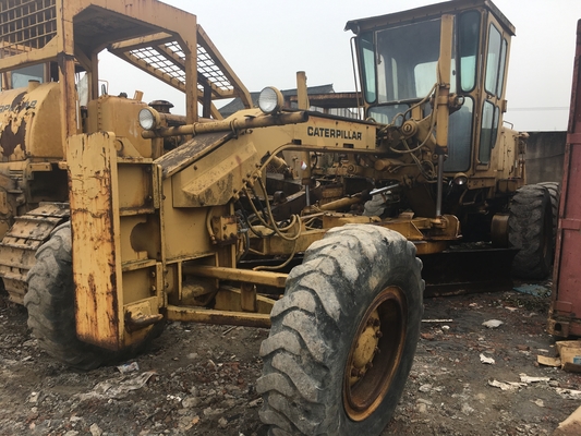 In gutem Zustand Doppeltrommel-Roller CAT 12G Gebraucht-Land Flat Grader aus Japan