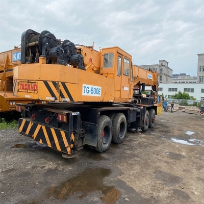 Shanghai TADANO 50T Lkw-Kran mit Originalfarbe und geringen Arbeitszeiten 0-2000