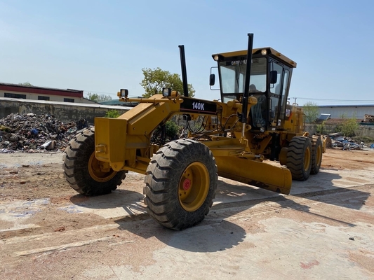 Gute Leistung Gebraucht 140K Motor Grader Cat140 Gebraucht für den Bau