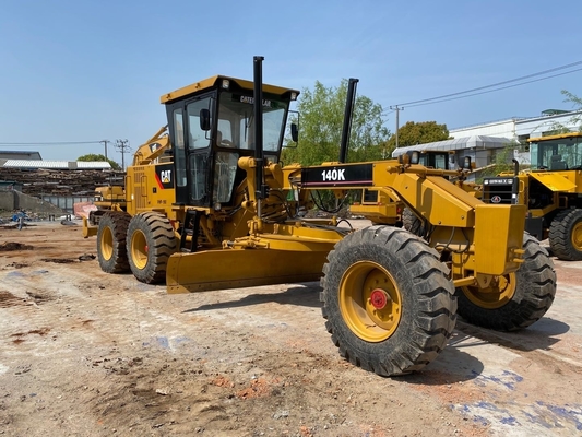 Gute Leistung Gebraucht 140K Motor Grader Cat140 Gebraucht für den Bau