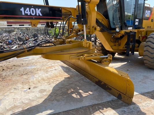 Gute Leistung Gebraucht 140K Motor Grader Cat140 Gebraucht für den Bau