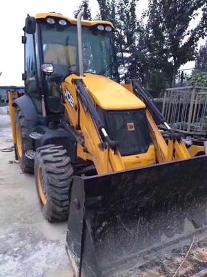 JCB 4CX/3CX Gebraucht-Backhoe-Lader mit 0-2000 Arbeitsstunden und Liyuan-Hydraulikventil
