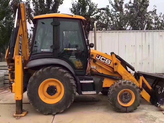 JCB 4CX/3CX Gebraucht-Backhoe-Lader mit 0-2000 Arbeitsstunden und Liyuan-Hydraulikventil