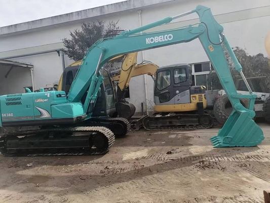 Gebrauchtes Kobelco SK140 Bagger mit Originalfarbe und 0,1m3 Eimerkapazität aus Japan
