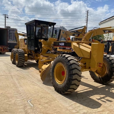 Caterpillar 140H Gebraucht Motor Grader Frontlader 100% Amerika Original in gutem Zustand