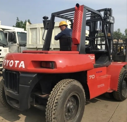 Japan produziert 7 Tonnen Dieselmotor Gabelstapler für TOYOTA FD70 Lager Container gebraucht