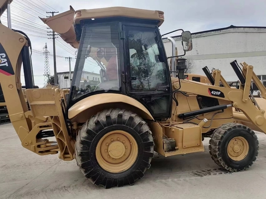 CAT 420F Schleppbauer mit Liyuan-Hydraulikventil aus Japan mit Betriebsgewicht von 15 Tonnen