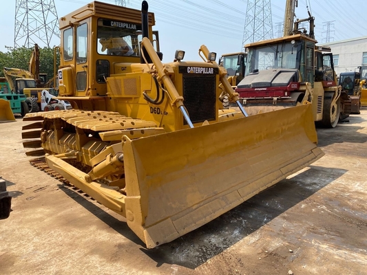 Gebrauchtes CAT D6D Bulldozer mit Liyuan Hydraulikzylinder und Pumpe in ausgezeichnetem Zustand