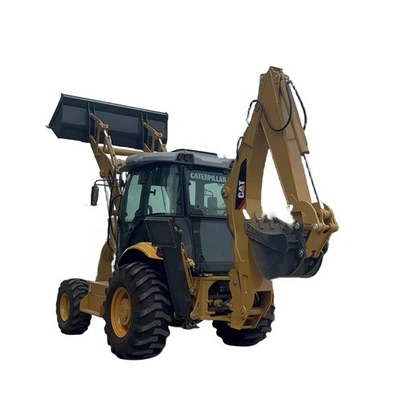 Gebrauchtes Original Lackier Diesel-Lader Caterpillar 420F mit 2017 Nabtesco Hydraulikventil