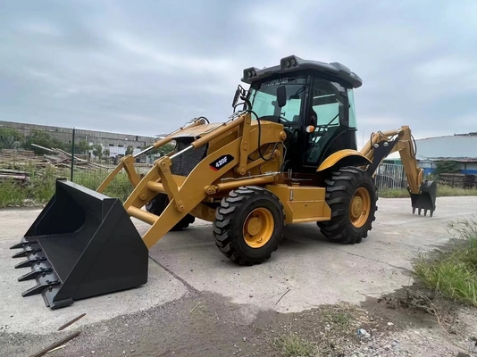 Gebrauchtes Original Lackier Diesel-Lader Caterpillar 420F mit 2017 Nabtesco Hydraulikventil