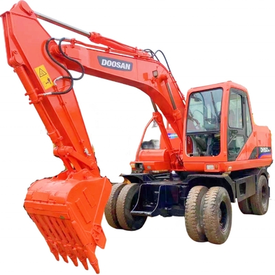 Gebrauchtes Doosan DH150W-7 15 Tonnen Crawler Bagger in Japan mit Liyuan Hydraulikzylinder