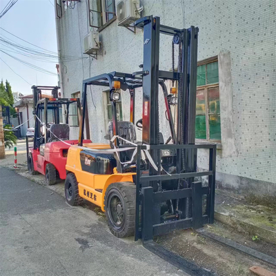 0-2000 Arbeitszeiten HANGCHA H35 3 Tonnen Diesel-Forklift perfekt für Ihre Geschäftsanforderungen