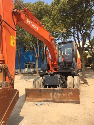 Hitachi ZX130 13 Tonnen Bagger Gebraucht Bagger mit Originalfarbe aus Japan