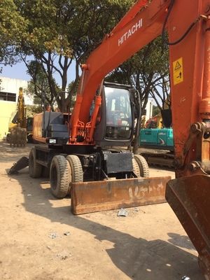 Hitachi ZX130 13 Tonnen Bagger Gebraucht Bagger mit Originalfarbe aus Japan