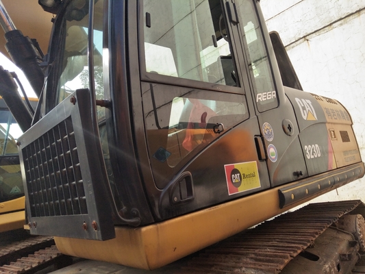 Gebrauchtes Bagger Japan Originalfarbe Caterpillar 323D2L Crawler Bewegtyp