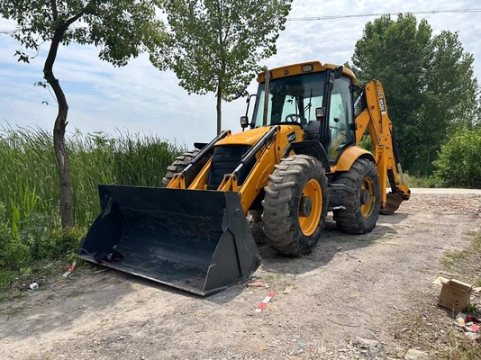 JCB4CX Gebraucht-Hydraulische Backhoe-Lader mit EPA-Motor in Großbritannien und den USA