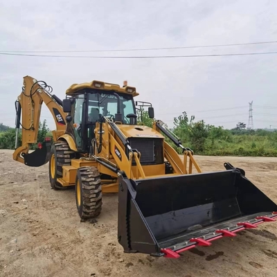 Japan Originalfarbe Gebrauchtes Baggerladen HINO Motor 20 Tonnen Caterpillar 420F für Sal