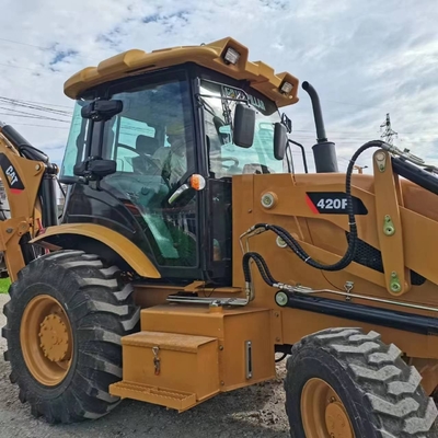 CAT 420F Gebraucht-Backhoe-Lader mit 20 Tonnen Betriebsgewicht und 0-2000 Arbeitsstunden