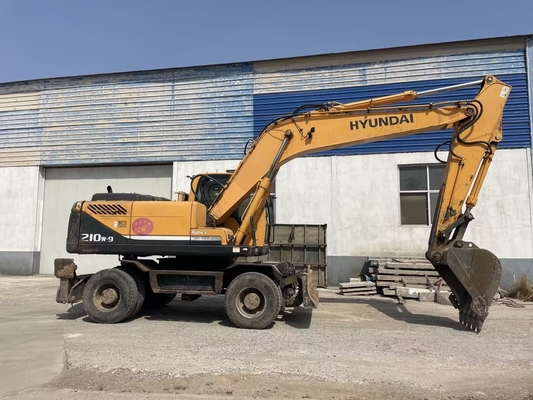Originalfarbe Hyundai 210W-9 Bagger 21000 kg Maschinengewicht Liyuan Hydraulikpumpe