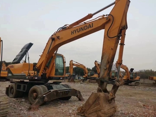 Originalfarbe Hyundai 210W-9 Bagger 21000 kg Maschinengewicht Liyuan Hydraulikpumpe