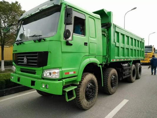 Billiger, gebrauchtes Howo-Dump-Truck mit gutem Zustand und Nabtesco-Hydraulikventil
