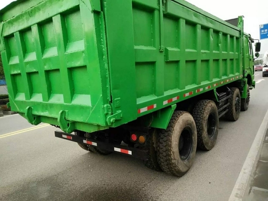 Billiger, gebrauchtes Howo-Dump-Truck mit gutem Zustand und Nabtesco-Hydraulikventil
