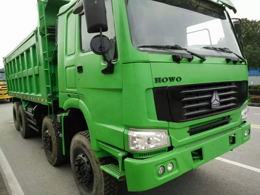 Billiger, gebrauchtes Howo-Dump-Truck mit gutem Zustand und Nabtesco-Hydraulikventil