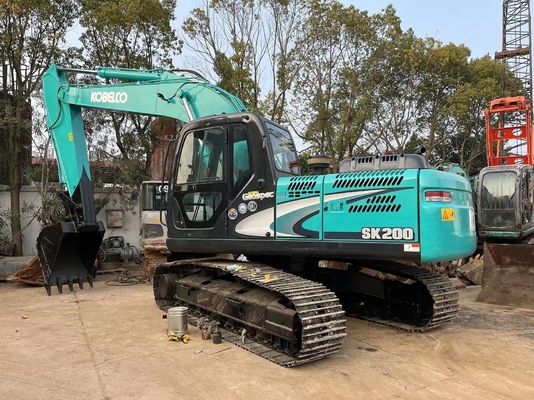 Gebrauchtes Kobelco SK210LC Bagger mit Liyuan Hydraulikpumpe und Originalfarbe in Japan