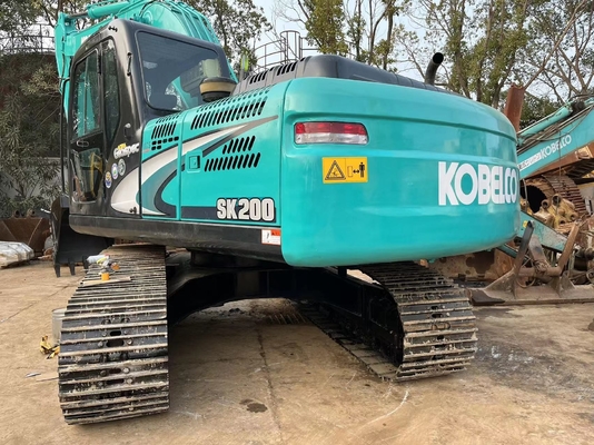 Gebrauchtes Kobelco SK210LC Bagger mit Liyuan Hydraulikpumpe und Originalfarbe in Japan