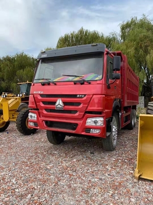 Hydraulikzylinder Liyuan Gebraucht-Dump Truck HOWO 375 in Originalfarbe aus Japan