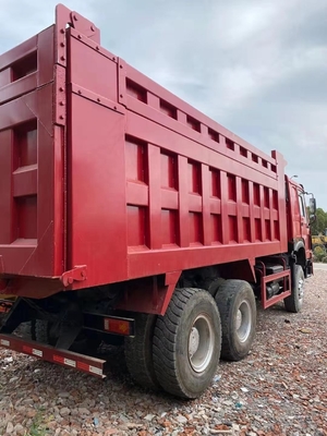 Hydraulikzylinder Liyuan Gebraucht-Dump Truck HOWO 375 in Originalfarbe aus Japan