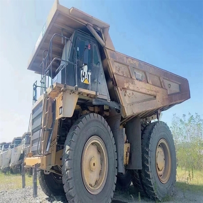 77700 KG Gebraucht Caterpillar CAT 777D Bergbau-Fahrzeug in ausgezeichnetem Arbeitszustand