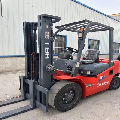 0-2000 Arbeitszeiten verwendet Heli CPCD30 3Ton Diesel-Forklift für einfache Bedienung