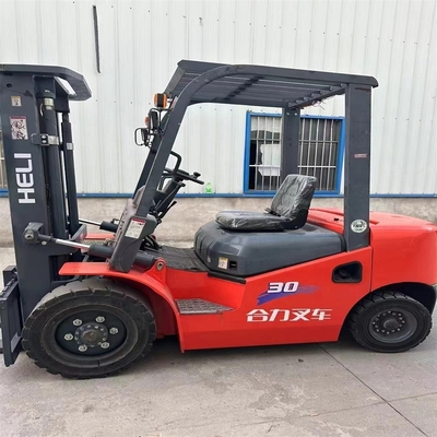 0-2000 Arbeitszeiten verwendet Heli CPCD30 3Ton Diesel-Forklift für einfache Bedienung